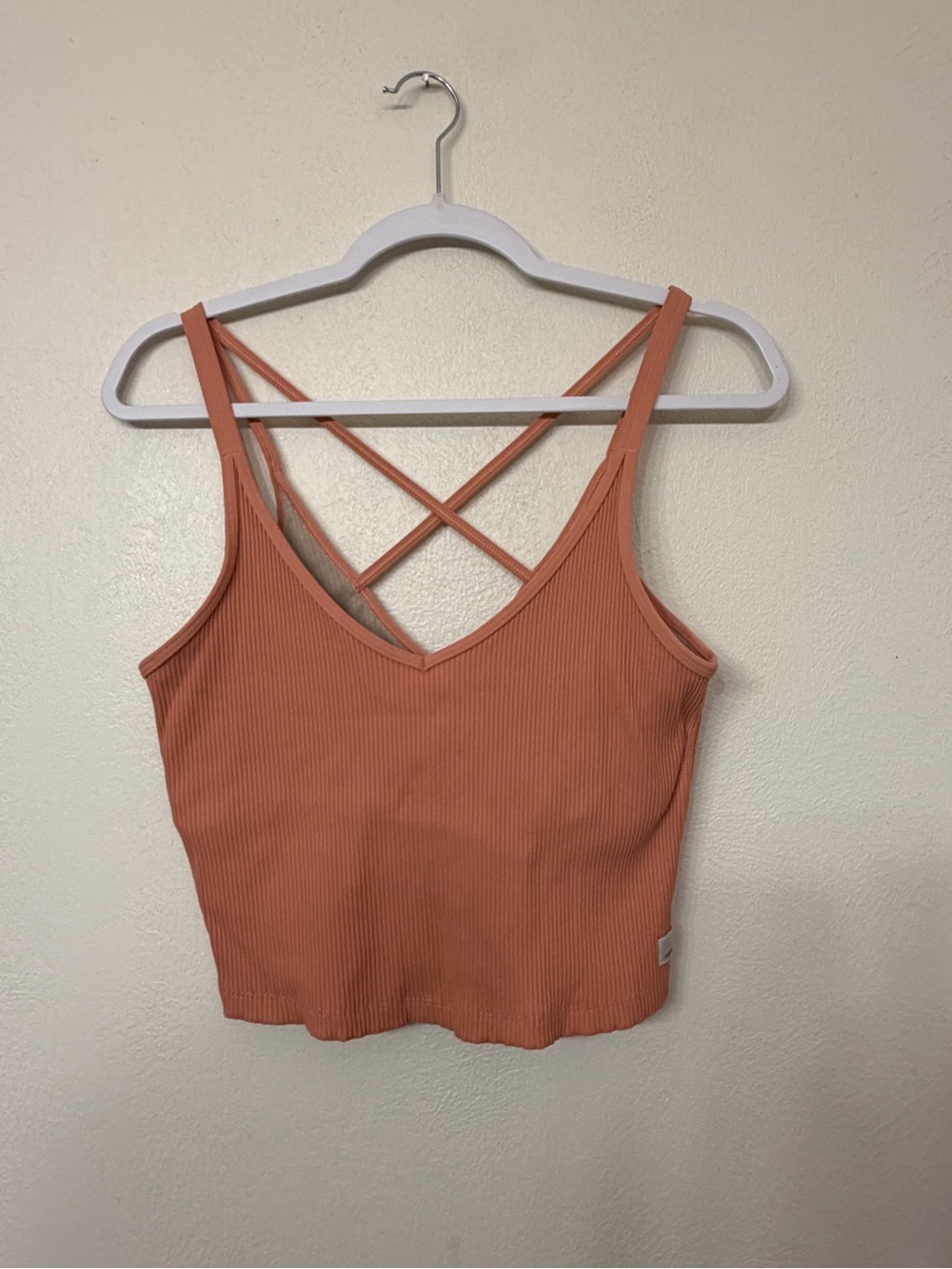 Vuori Women’s Coral Rib Crop Top Size Large